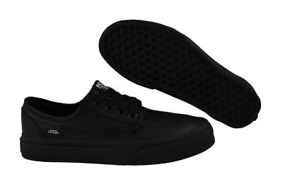 Vans Brigata (Italian Leather) black/black Sneaker/Schuhe schwarz ZSLL9M
