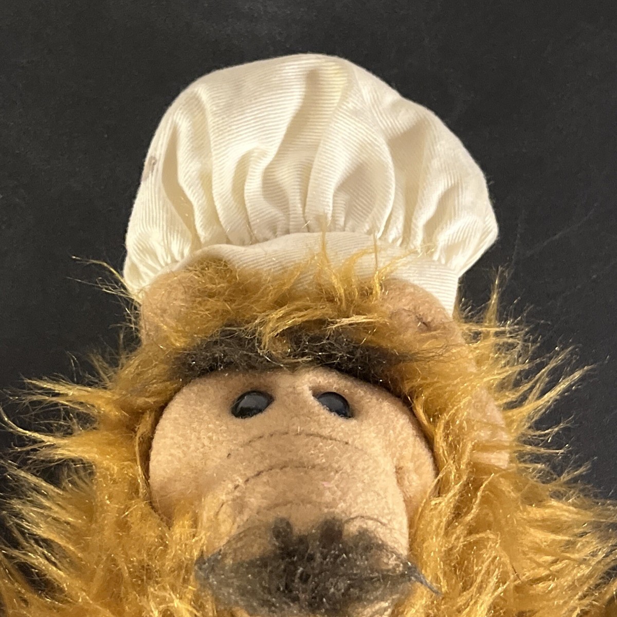 Vintage 1988 Burger King ALF Plush Hand Puppet Cookin With