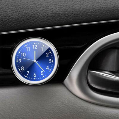 Universal Car Dash Clock Luminous Quartz Watch Ornament R7M9