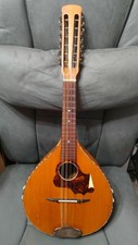 NICE SOUNDING VINTAGE 12 STRING TEARDROP MANDOLIN SEE VDO