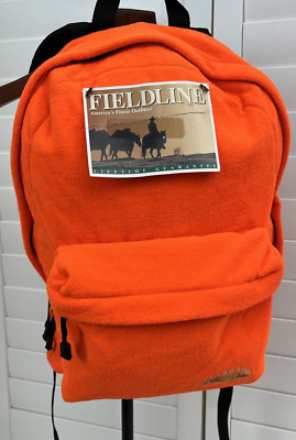 Fieldline Stalker F72U-99 Fleece Orange Hunting Backpack 2 Pocket Spots NEW