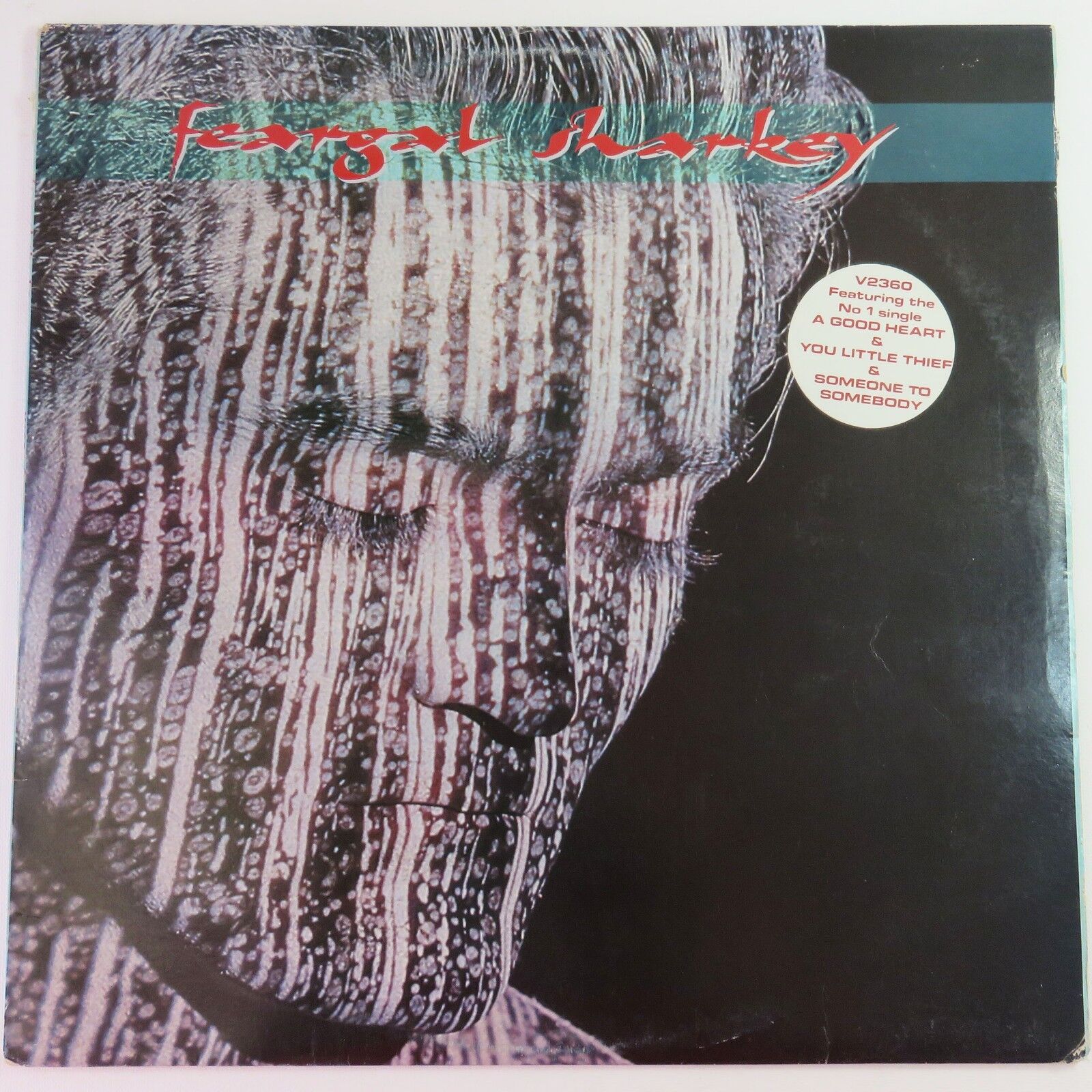 Self Titled by Feargal Sharkey, Virgin 1985 LP Vinyl Record