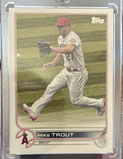 2022 Topps Series 1 - Mike Trout #27 Los Angeles Angels Baseball Card