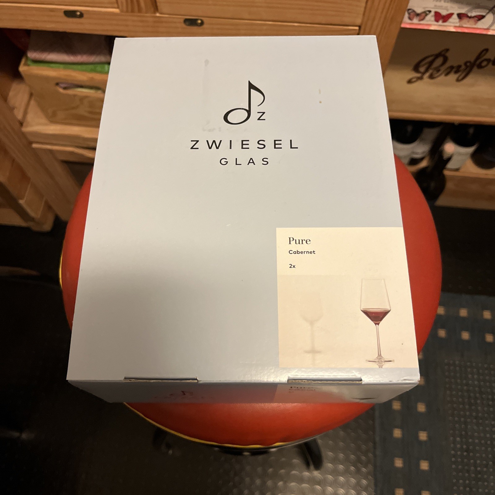 4 x Schott Zwiesel Glas-Pure Cabernet Weingläser, Rotweingläser, neu, 2 x OVP