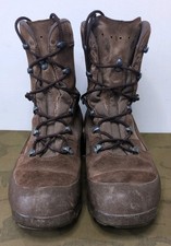 Men's Haix  Boots Combat In Brown Size UK 11 Medium Grade 1