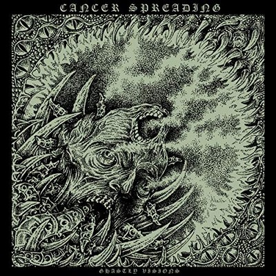 CANCER SPREADING - GHASTLY VISIONS - CD - G72z