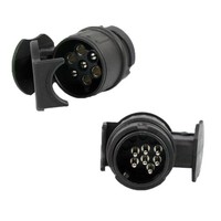 Adapter PKW AnhäNger 13-Polig Auf 7-Polig KFZ AnhäNger Auto Stecker 13 7 Polig