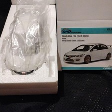 OTTO Honda Civic FD2 Type R Mugen 1/18 Scale Model Car White