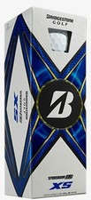 Bridgestone Tour B-XS Golf Balls White, 3pk 1 Sleeve 2024 NEW