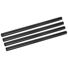 4 szt. rur z włókna węglowego 23 x 25 x 420 mm gładki splot błyszczący pręt powierzchniowy