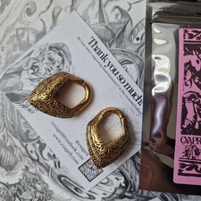 Piercing orecchini pendenti calibri conici peso orecchio a goccia tribale Cxapril alt 