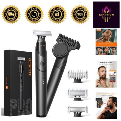 Men's 12-in-1 Electric Beard Trimmer - Precision Styling & Travel Friendly