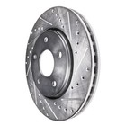 Front Drilled Rotor Brake Pad for Toyota Tundra Sequoia Land Cruiser Lexus LX570