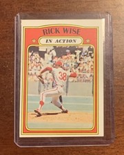 1972 Topps In Action Rick Wise #44