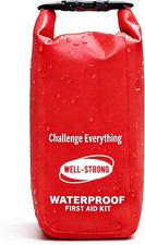 Waterproof First Aid Kit Roll Top Boat Emergency Kit Red