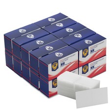 1000 Coin Shield 2x2 Double Pocket Coin Flips w/ Inserts PVC Free Safe Plastic