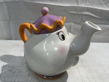 Disney Beauty  the Beast Ceramic Teapot Mrs. Potts
