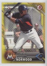 2016 Bowman Prospects Yellow John Norwood #BP27 n1u
