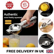 Lemon Squeezers Juicer Manual Press Stainless Steel Lime Citrus Fruit Extractor