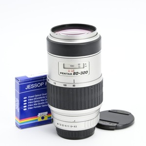Pentax 80-320mm f/4.5-5.6 Telephoto Zoom Lens + Front, Rear Caps, Filter