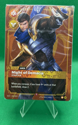 Riftbound TCG Garen Might of Demacia Sealed Deck Sealed Proving Grounds ENG  