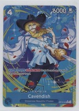 2025 One Piece Card Game: Royal Blood OP10 English R Star (Alt Art) Cavendish