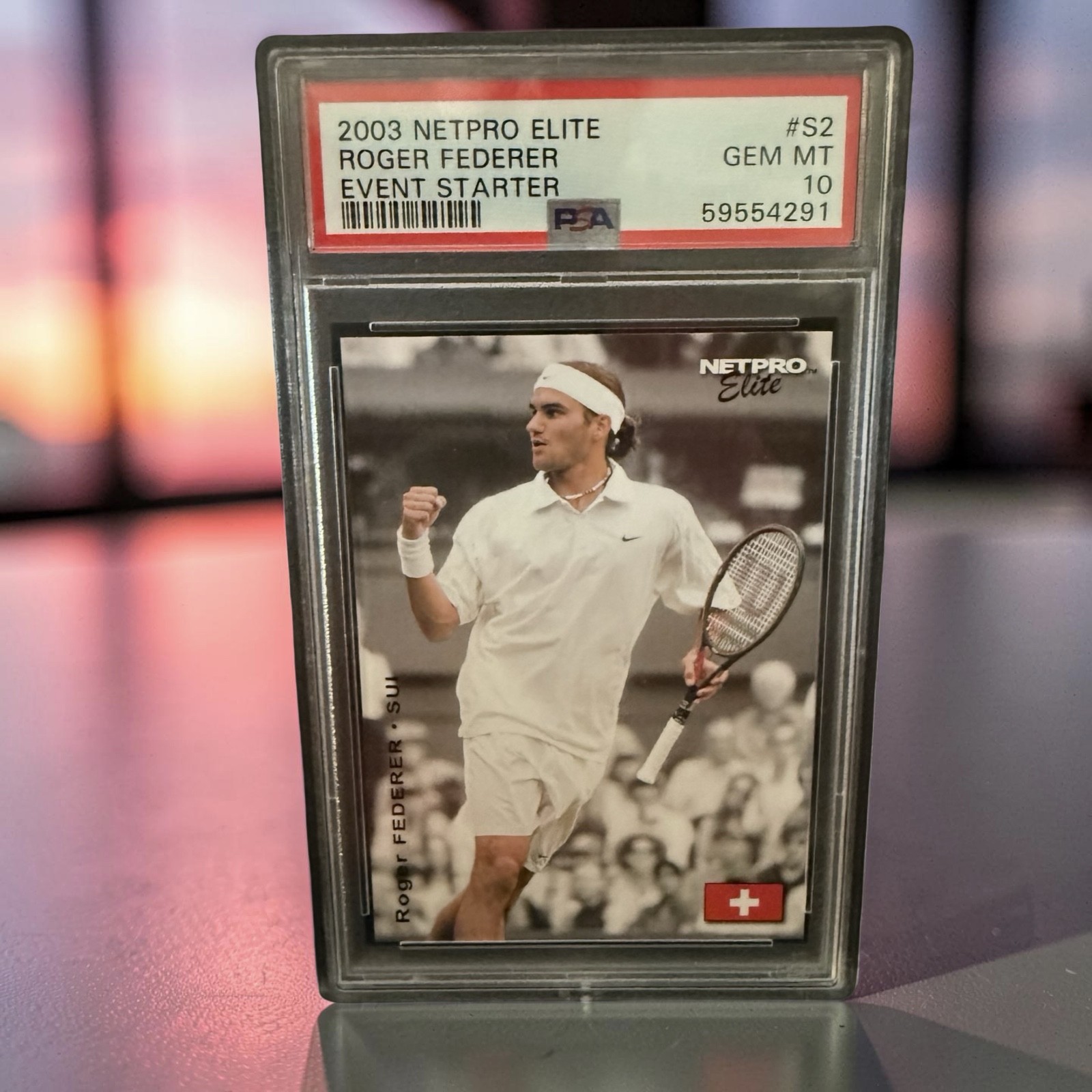 2003 NetPro Elite Series - Event Edition Starter Roger Federer #S2 (RC) M5