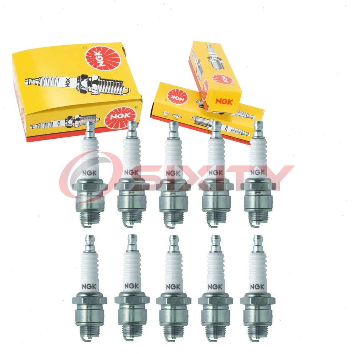 10 pc NGK 3210 B-4 Standard Spark Plugs for W9EC W9E W14US W14-U10 W14-U W14 mv