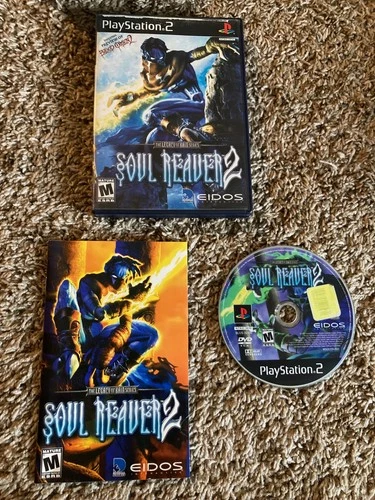 Legacy of Kain-Soul Reaver 2 - Sony PlayStation 2 - CIB with manual