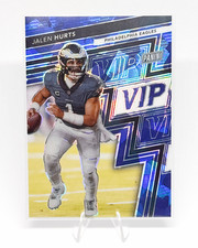 Jalen Hurts 2025 Panini The National VIP Gold Blue Ice /75 #31 Eagles