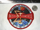 Vintage Original 1970's Apollo Era Mission Control Patch NASA Cloth-Backed