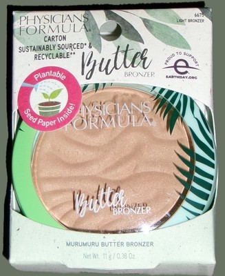 PHYSICIANS FORMULA MURUMURU BUTTER BRONZER-LIGHT BRONZER 6675 NEW
