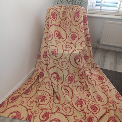 Vintage Crowson ''Ferrentino'' Vorhänge & Querbehänge B75'' T66'' Landhausstil
