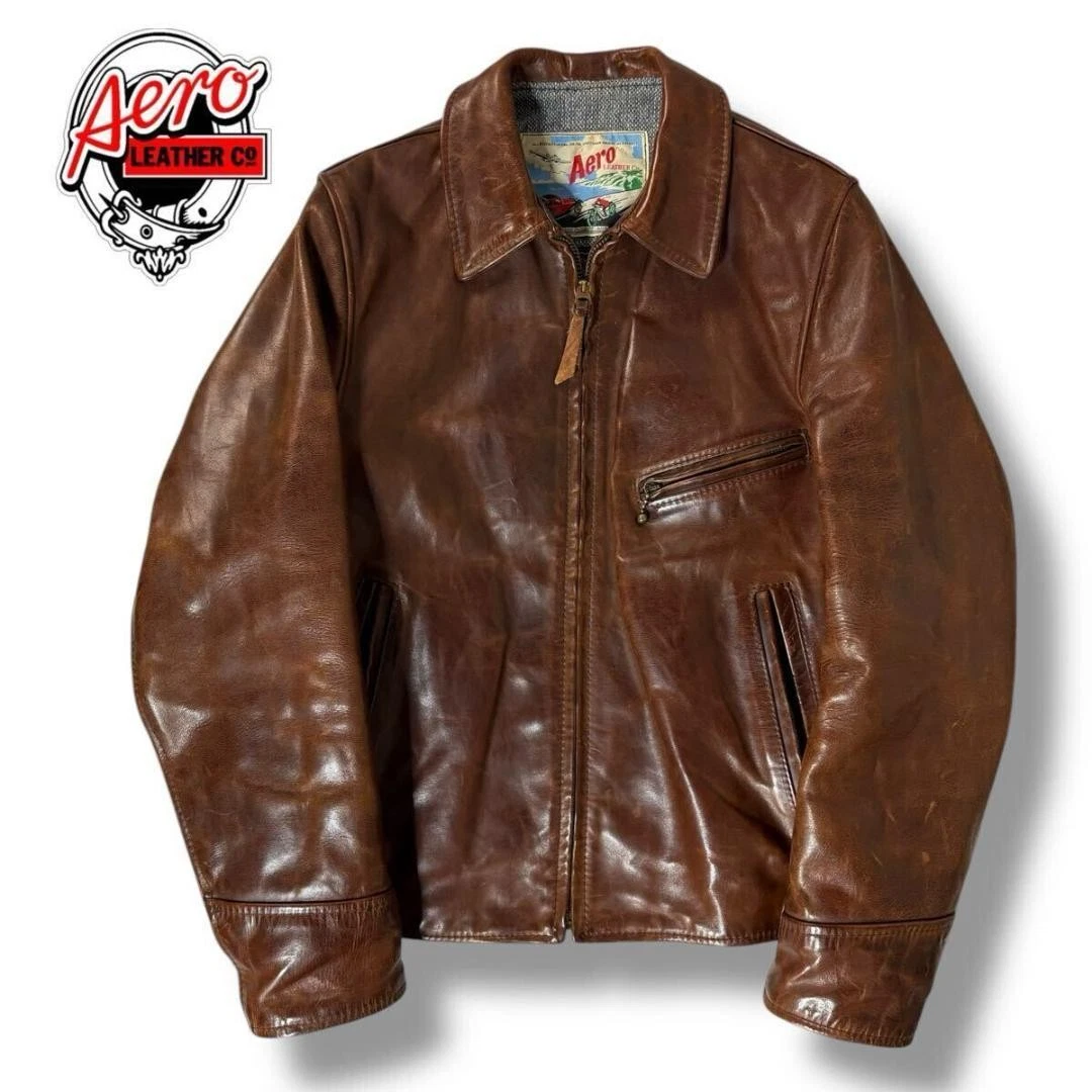 Aero Leather Jackets for Men for Sale - Shop New & Used - eBay