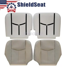 For GMC Yukon 2003-2006 Driver & Passenger Side Bottom Seat Cover & Foam Cushion