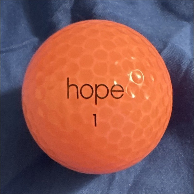 Wilson Hope Orange Golf Ball - Golf Sport/Activity