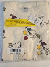 Hanna Andersson x Peanuts Snoopy Woodstock birthday Short John 140 US 10