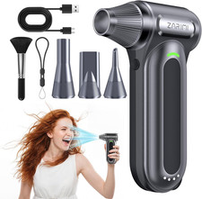 Cordless Electric Air Duster, 170000RPM Rechargeable Blower for Electronics Clea