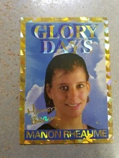Manon Rheaume Tampa Bay Glory Days Gold Border Prototype Oddball