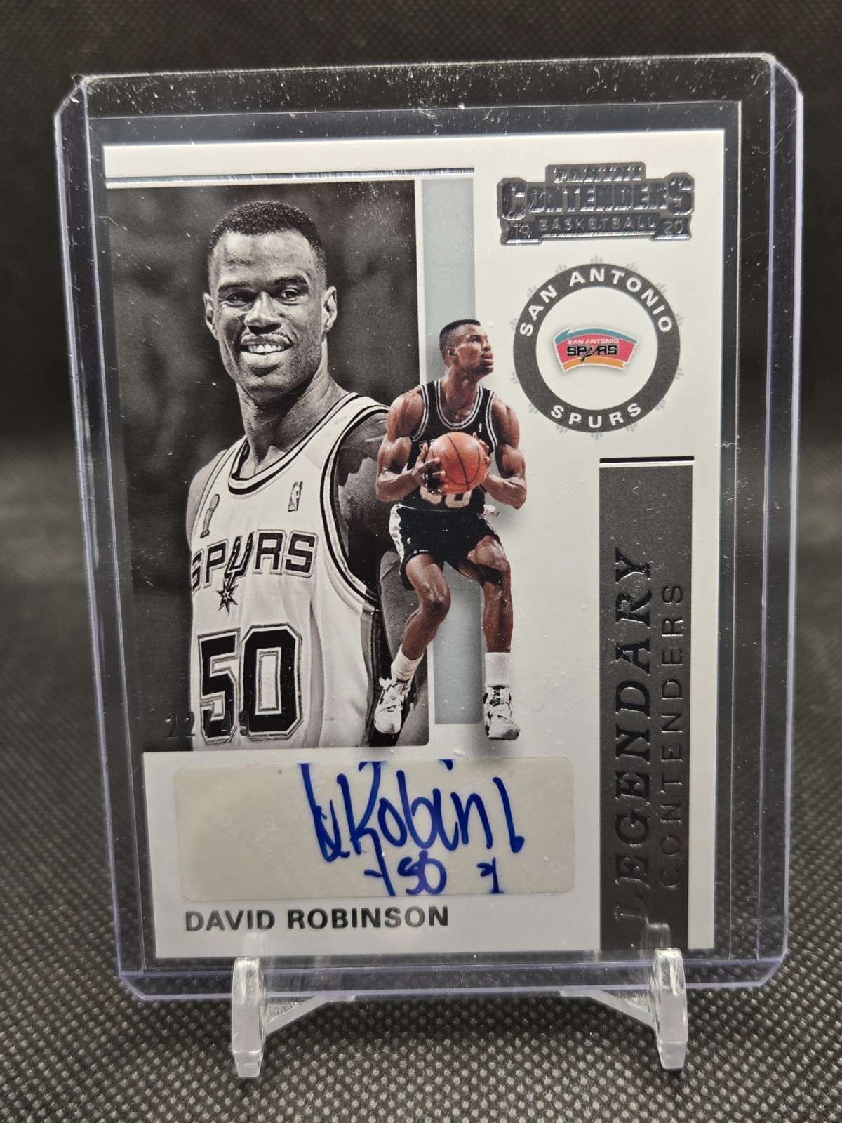 2019-20 Panini Contenders - Legendary Contenders Autographs David Robinson