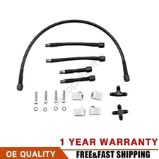 4-Corner Coolant Steam Port Crossover Hose Kits For LS1 LS3 4.8 5.3 5.7 6.0 6.2L