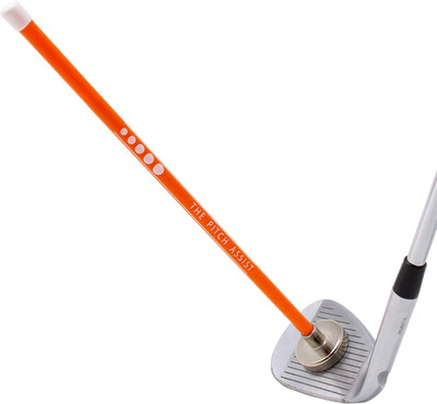 Golf Alignment Rods: Magnetic Club Alignment Stick Demonstrates Correct Golf Swi