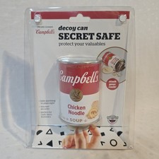 Campbell's Chicken Noodle Soup Decoy Can Secret Safe Hidden Stash NEW