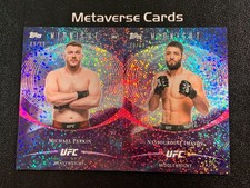 2026 Topps Midnight UFC Twilight /99 Lot 2 Nassourdine Imavov Michael Parkin RC