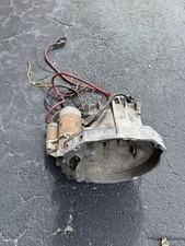 Vintage 1970 Vw Air Cooled Engine Test Stand Bellhousing W Starter Ignition Oem
