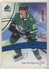 2020 SP Game Used Authentic Rookies Blue Burst 22/199 Joel Kiviranta #145 0gn4