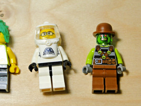 Lego Ultra Agents Toxikita Minifigures 70163 Meltdown Retox Scientist Curtis