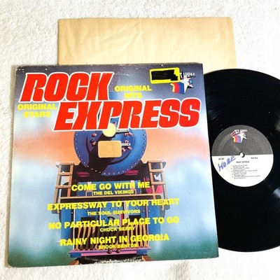 ''Rock Express: Original Stars-Original Hits'' 1979 Rock LP, VG+, Various, Starpak