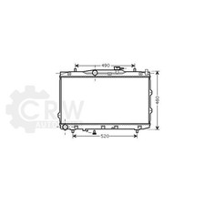Radiateur Kia CERATO