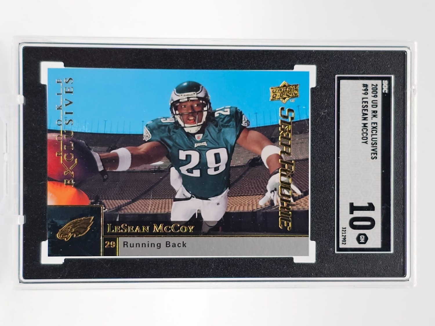 LeSean McCoy Upper Deck Rookie Exclusives #99 Base